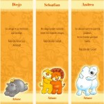 Día del Cariño y la Amistad bookmarks