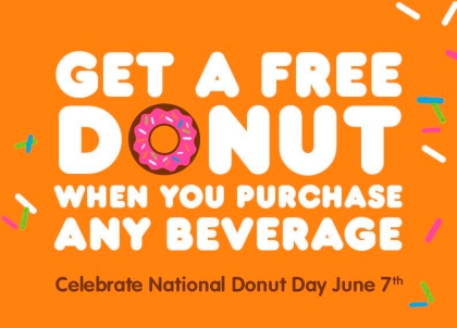 Free Donut Donut Day