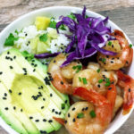 Orange Chipotle Shrimp Rice Bowl