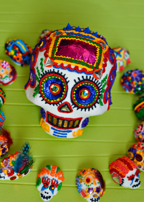 sugar skull Dia de los Muertos Day of the Dead