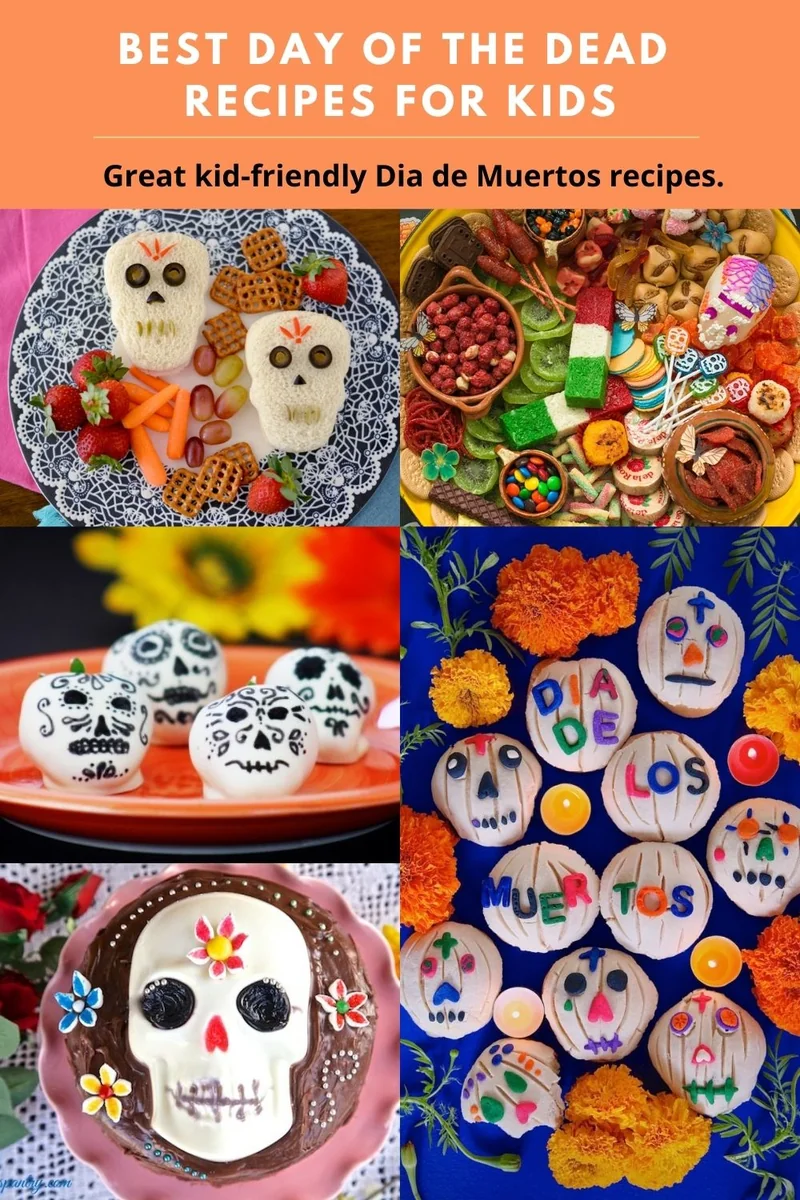 Colorful Day of the Dead recipes and treats for kids