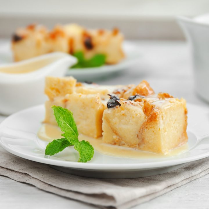 Bocado de reina Guatemalan bread pudding