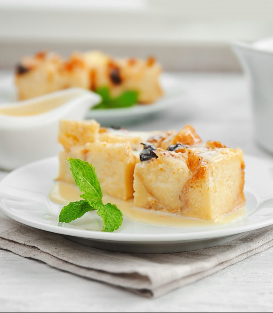 Bocado de reina Guatemalan bread pudding