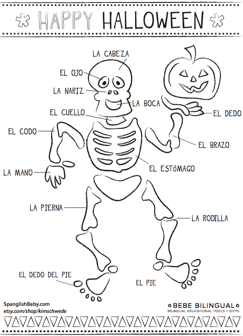 Latino Halloween Halloween Activities in Spanish