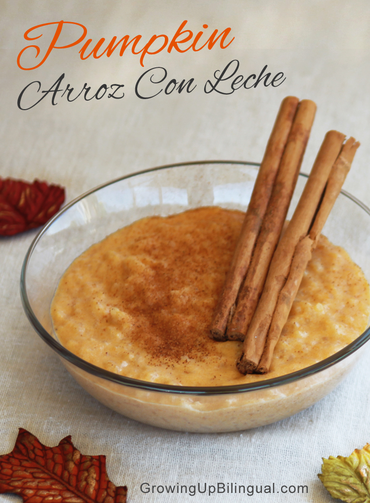 pumpkin arroz con leche