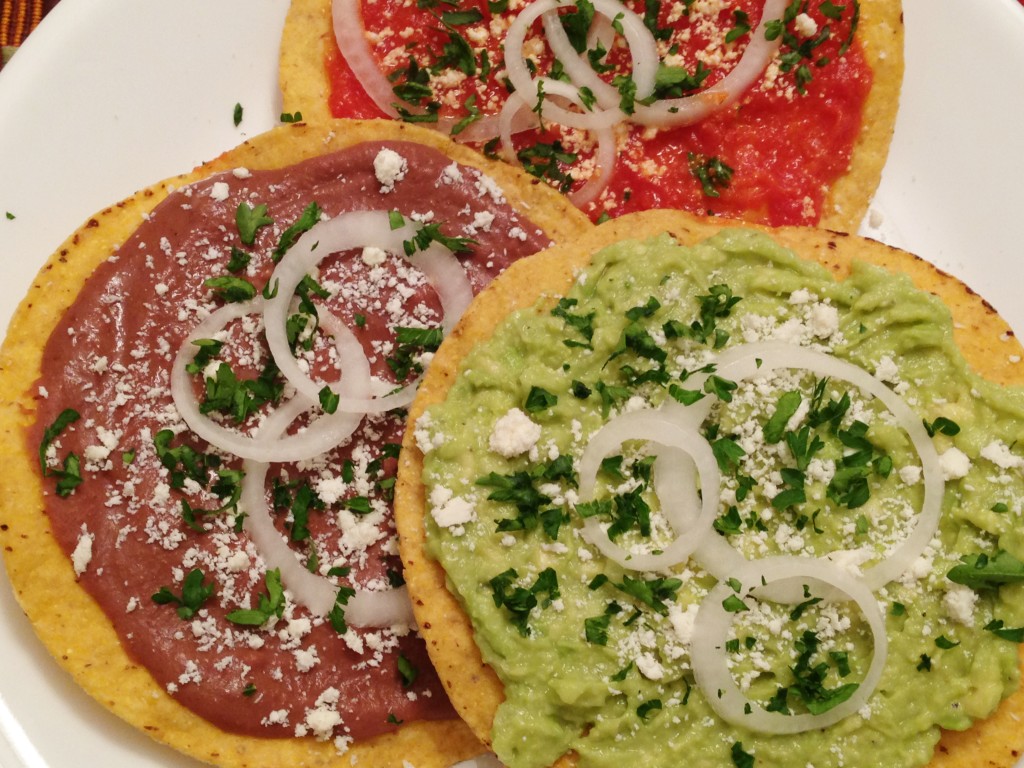 Tostadas recetas guatemala