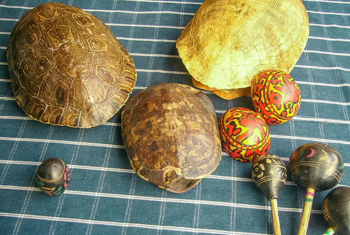 Instrumentos tradicionales de las posadas