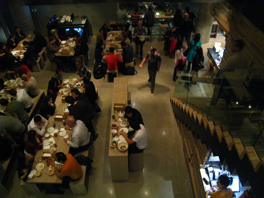 Momofuku Noodle Bar restaurant in Manhattan NYC