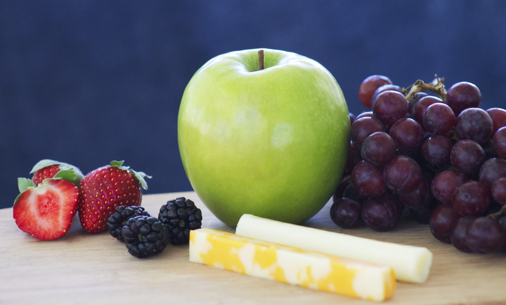 Combine Sargento cheese sticks and string cheese with fresh fruits for a sweet and fresh snack.