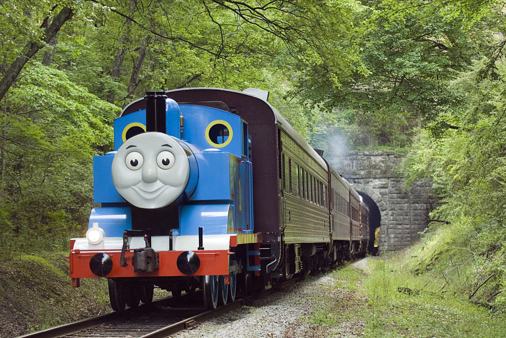 Thomas the store train visit