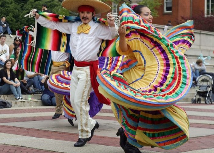 Traditional Mexican dance Cinco de Mayo