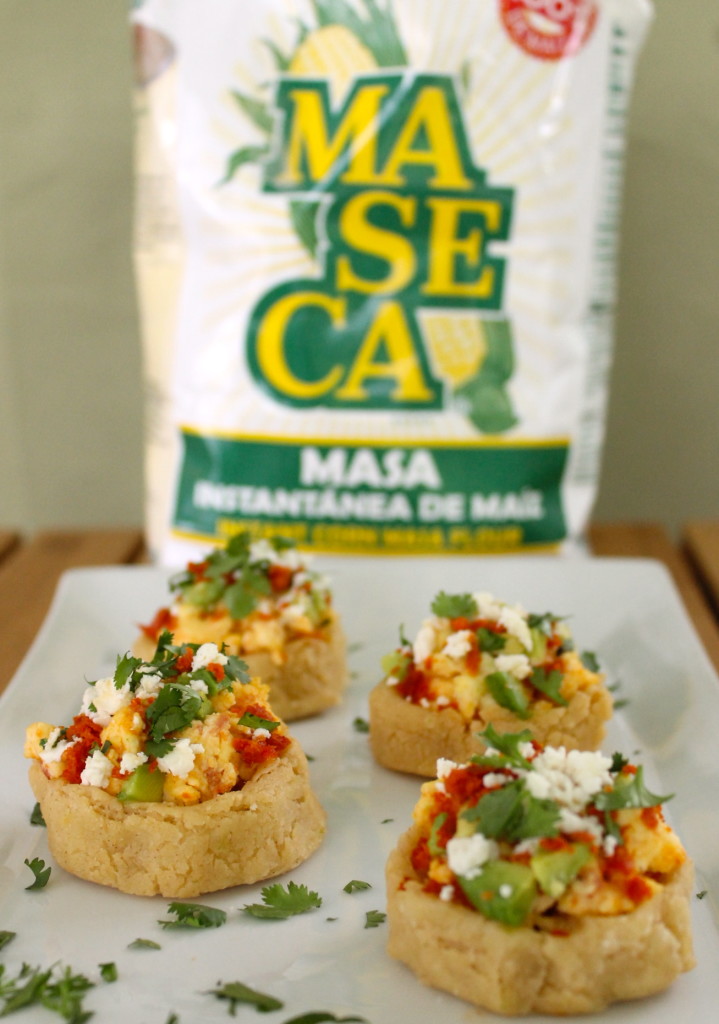 breakfast sopes with Maseca