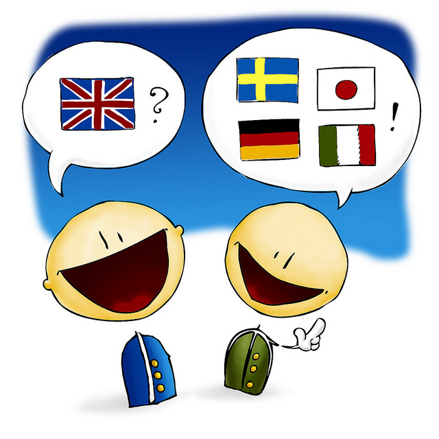 speaking languages multilingual versus monolingual