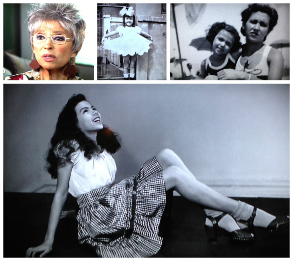 Rita Moreno as a child and teenager