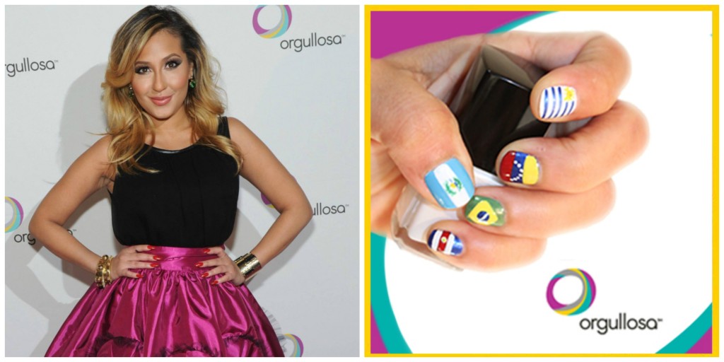 orgullosa Adrienne Bailon and nails