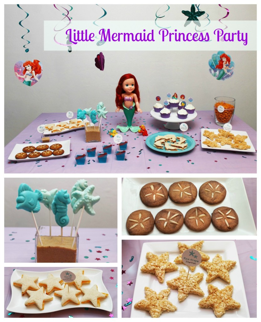 princess party food and setup