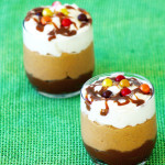 pumpkin and dulce de leche mousse