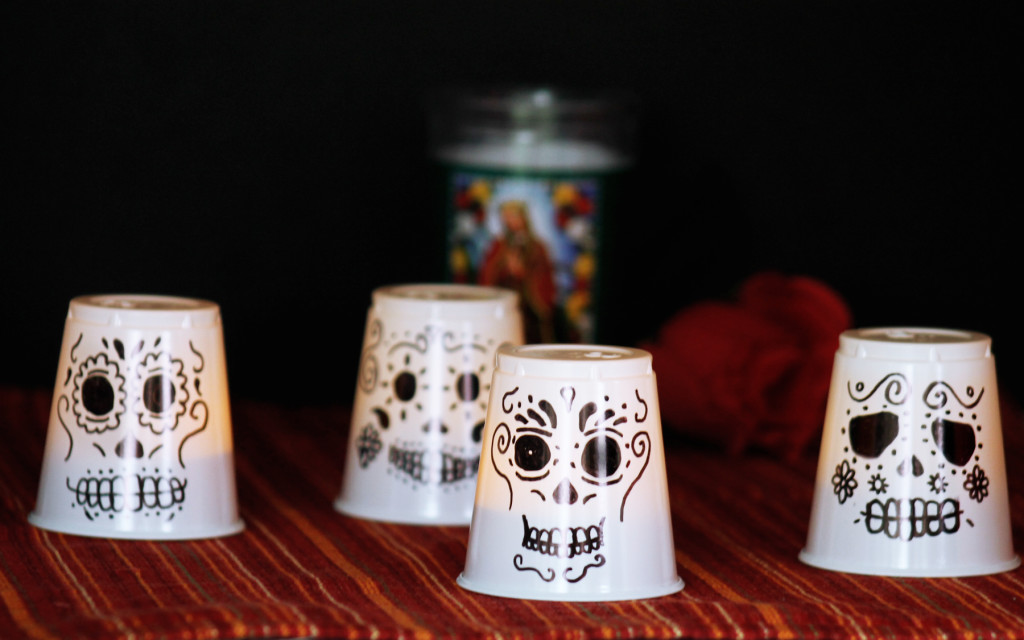 Dia de los Muertos Day of the Dead craft lanterns DIY