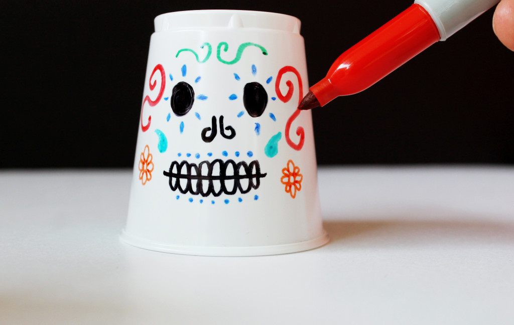 Dia de los Muertos Day of the Dead craft lanterns DIY