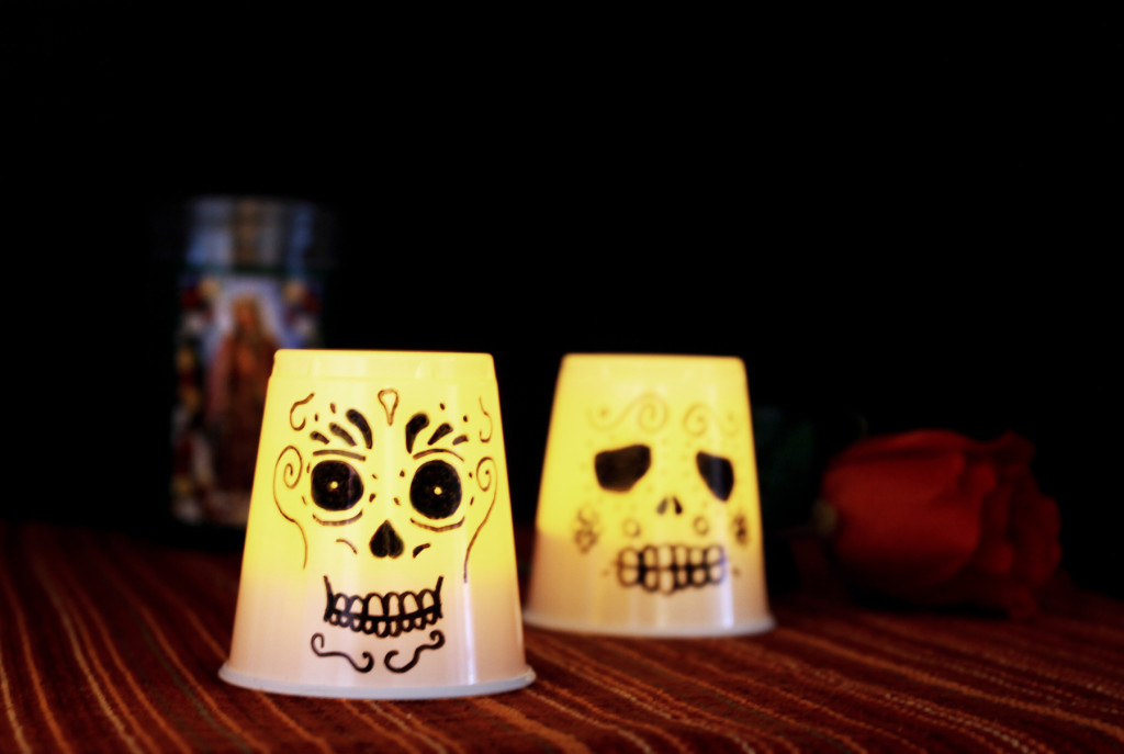 Dia de los Muertos Day of the Dead craft lanterns DIY
