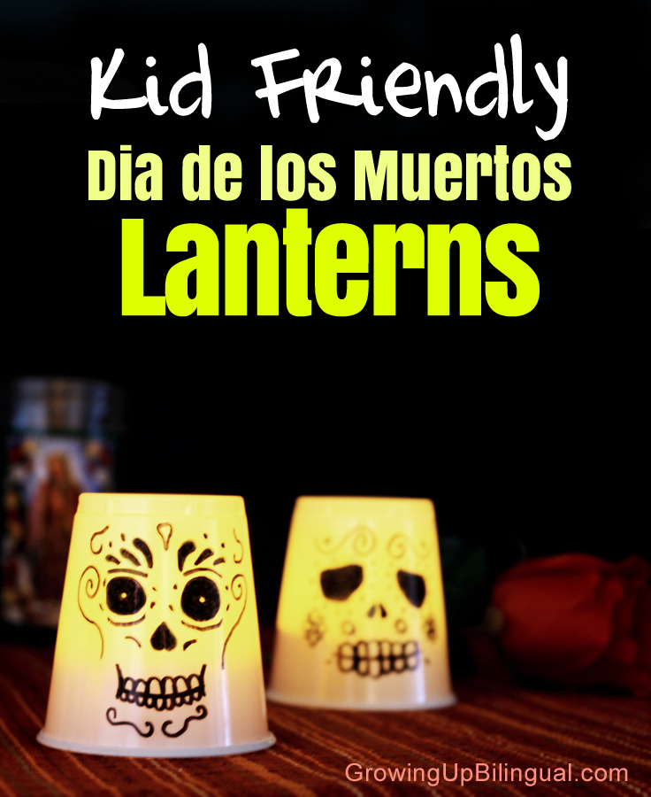 Dia de los Muertos Day of the Dead craft lanterns DIY