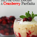 eggnog rice pudding arroz con leche cranberry