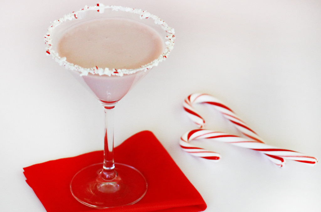 peppermint cocktail holiday cocktail candy cane cocktail