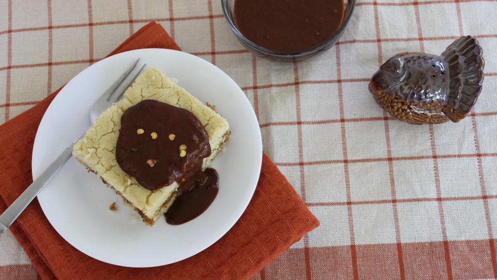 cranberry mole and turkey tamale casserole with maseca masa harina