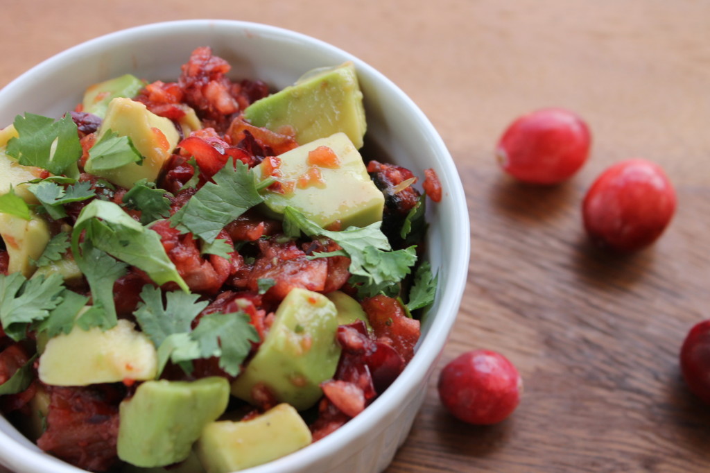 cranberry avocado salsa
