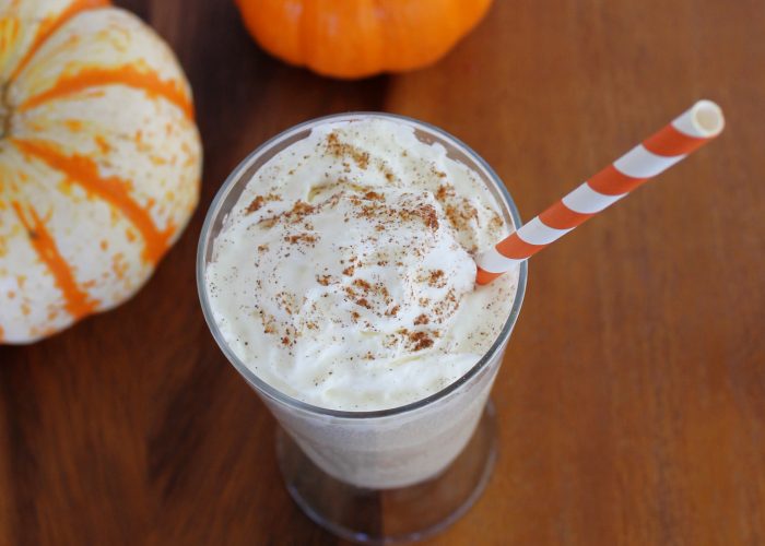 skinny pumpkin spice latte milkshakes
