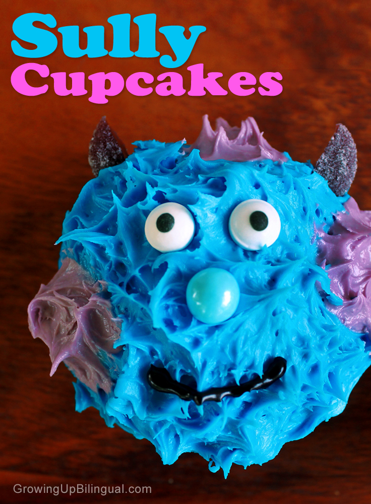 Sully cupcakes Monsters University