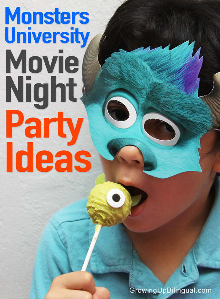 Monster's University Party Ideas 