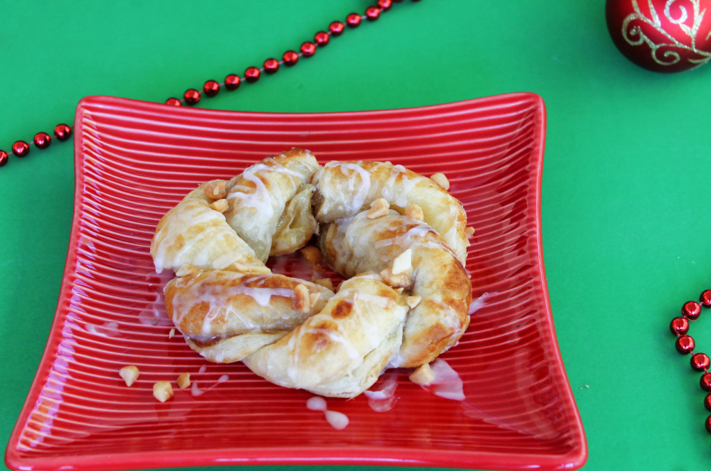 guava and cream cheese pastry wreath holiday #shop