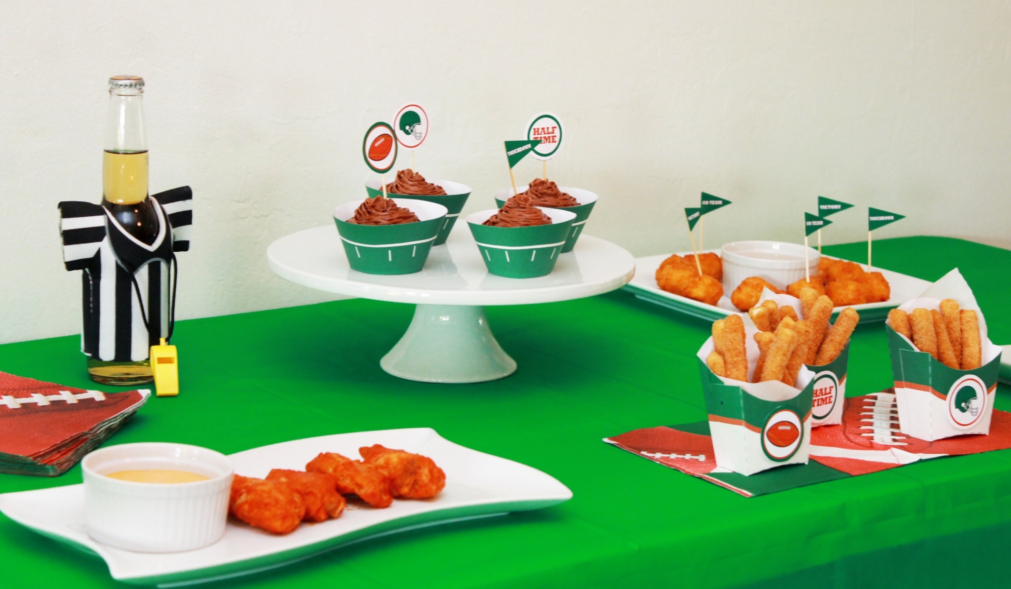 #ad game day party snacks