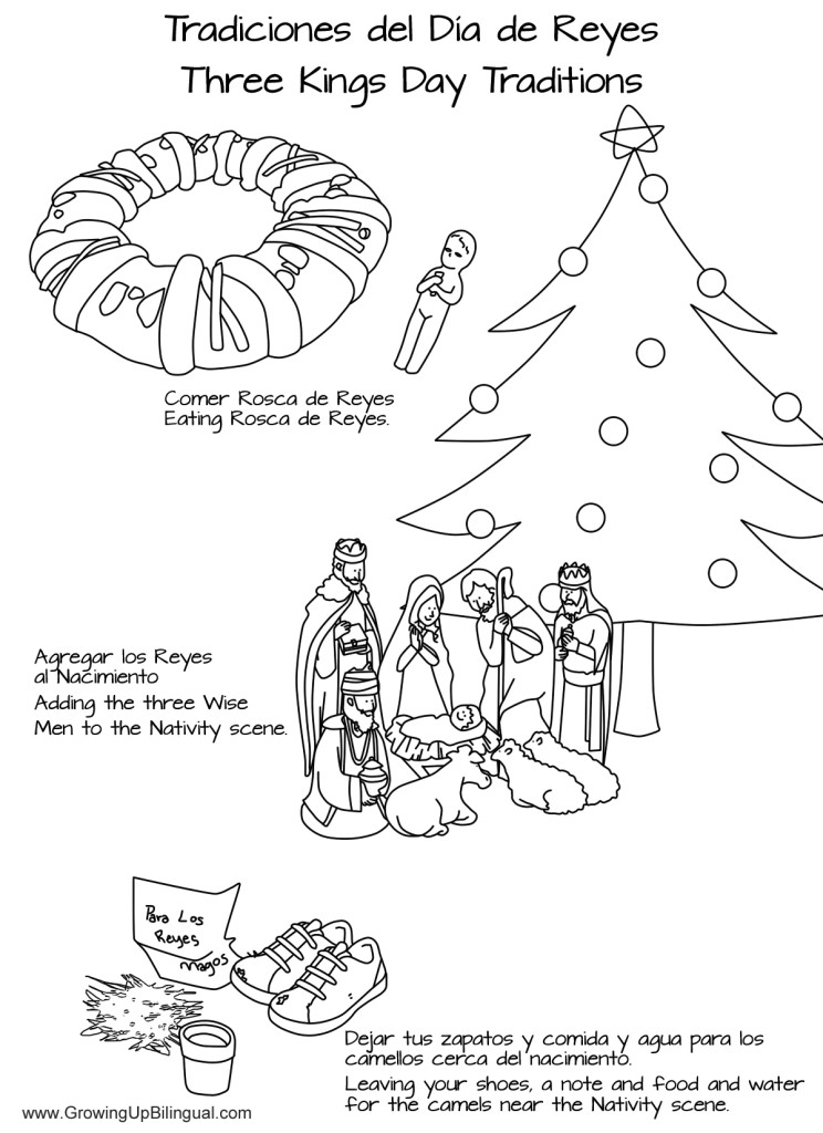 wise men coloring page