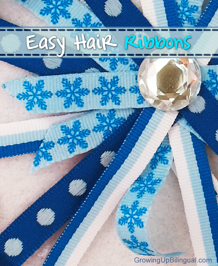 how to make hair bows with hair