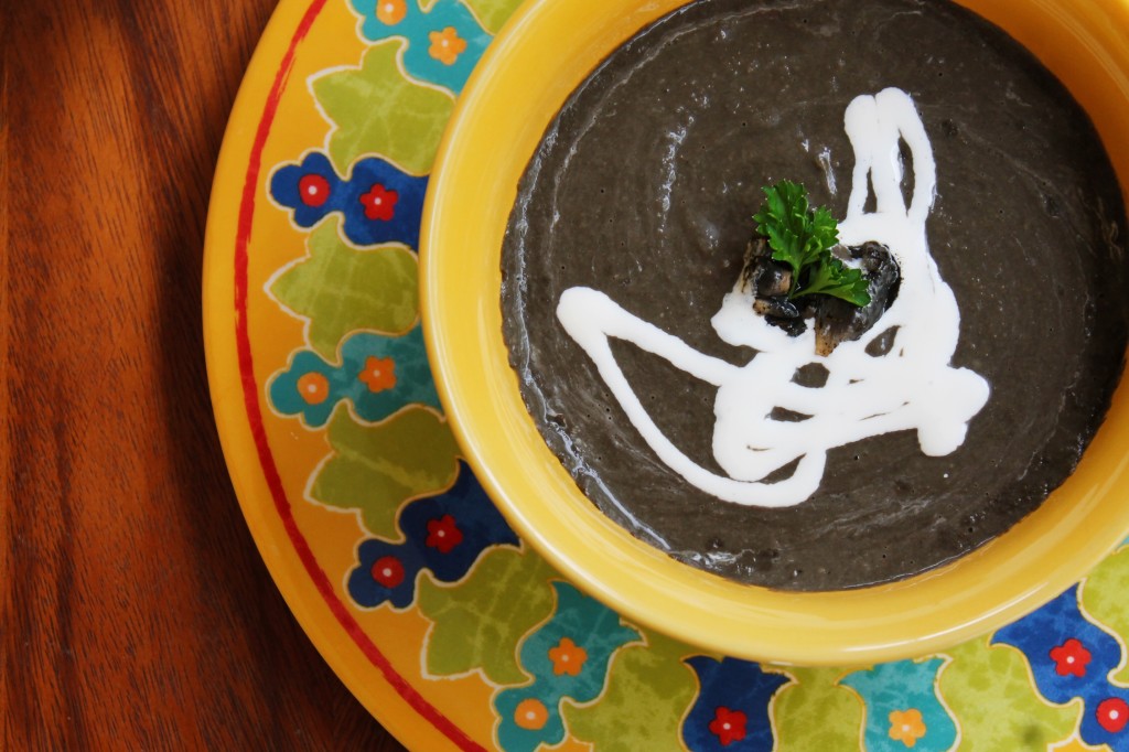 huitlacoche soup cream cuitlacoche