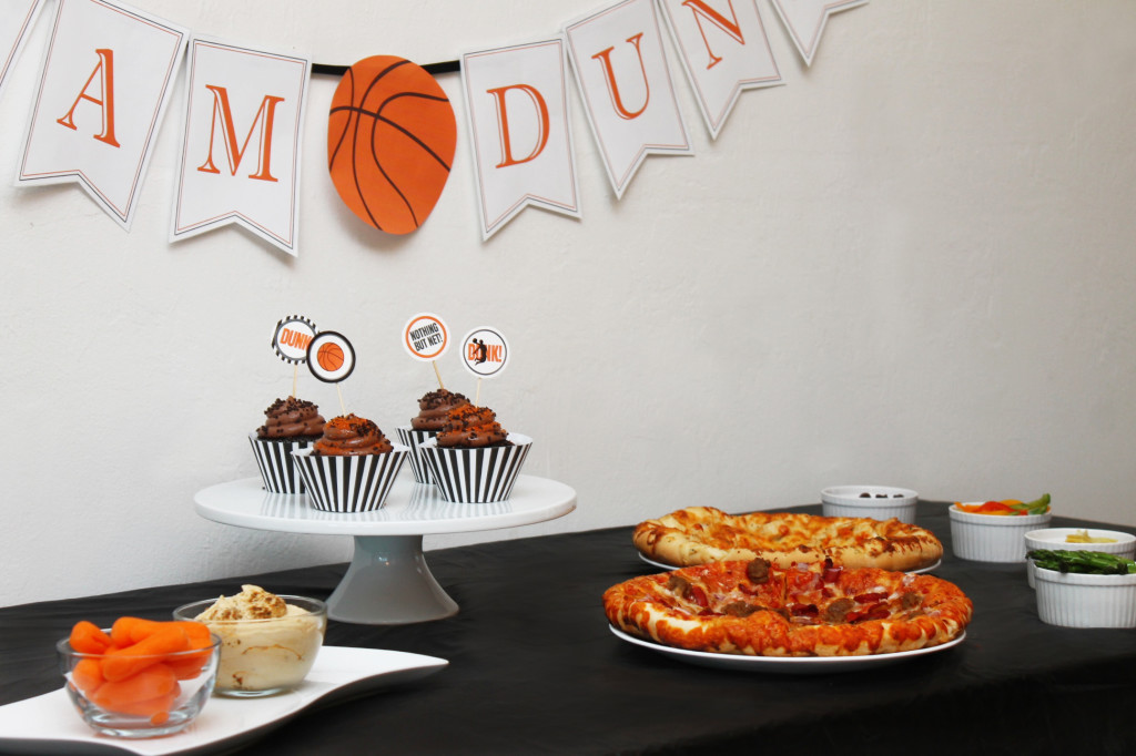 basketball party ideas and free printables #shop