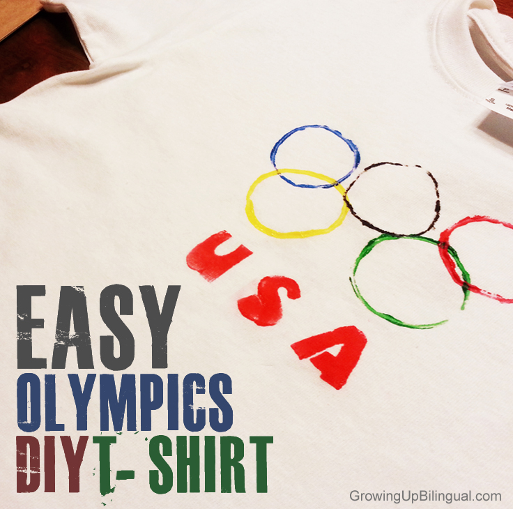 DIY Olympics t-shirt
