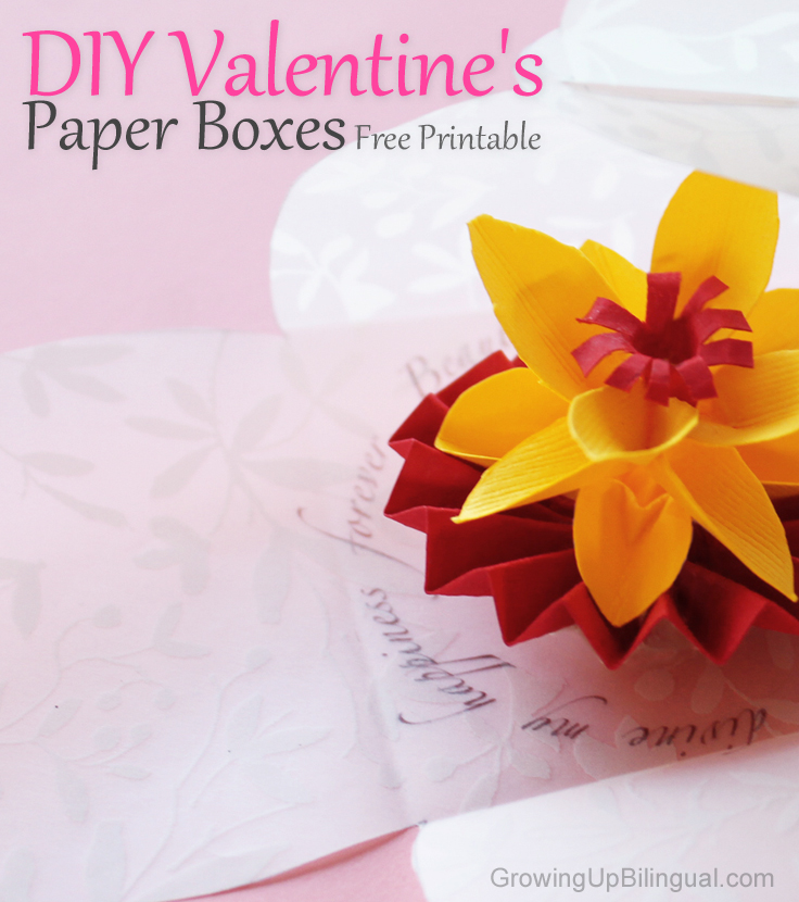 Free printables easy and beautiful paper boxes DIY