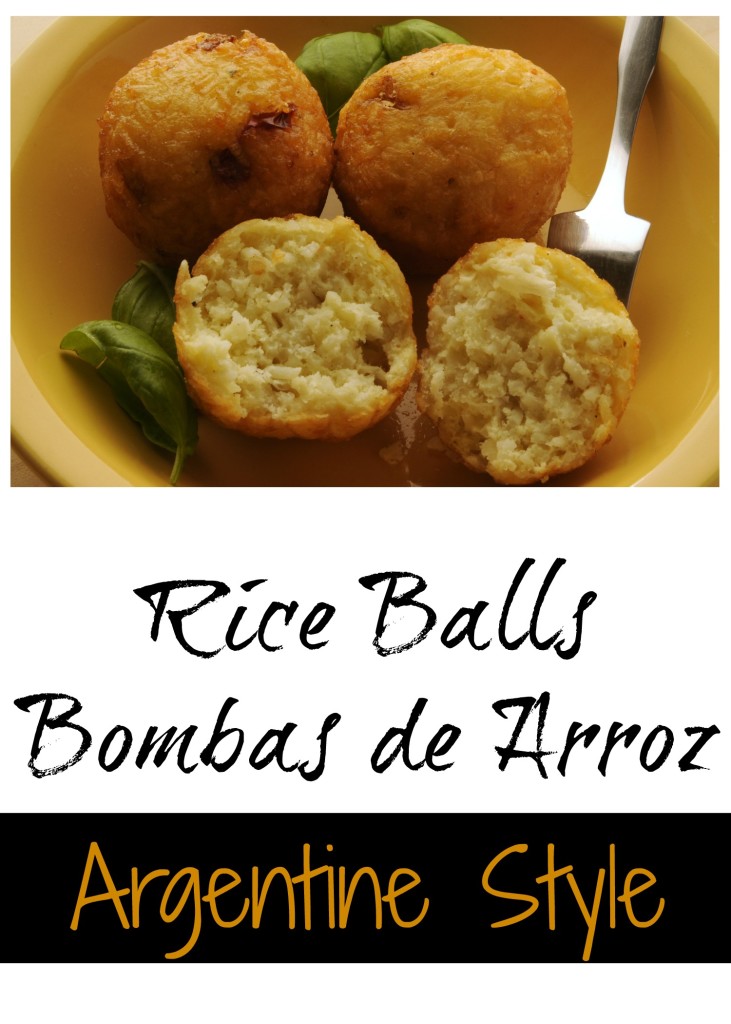 Rice Balls - Bombas de arroz