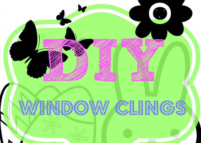 Clipart Window clings Easter