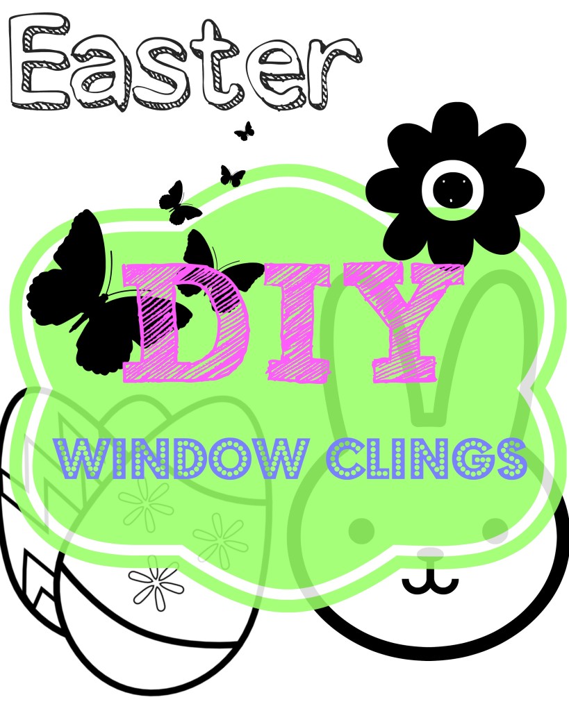 Clipart Window clings Easter