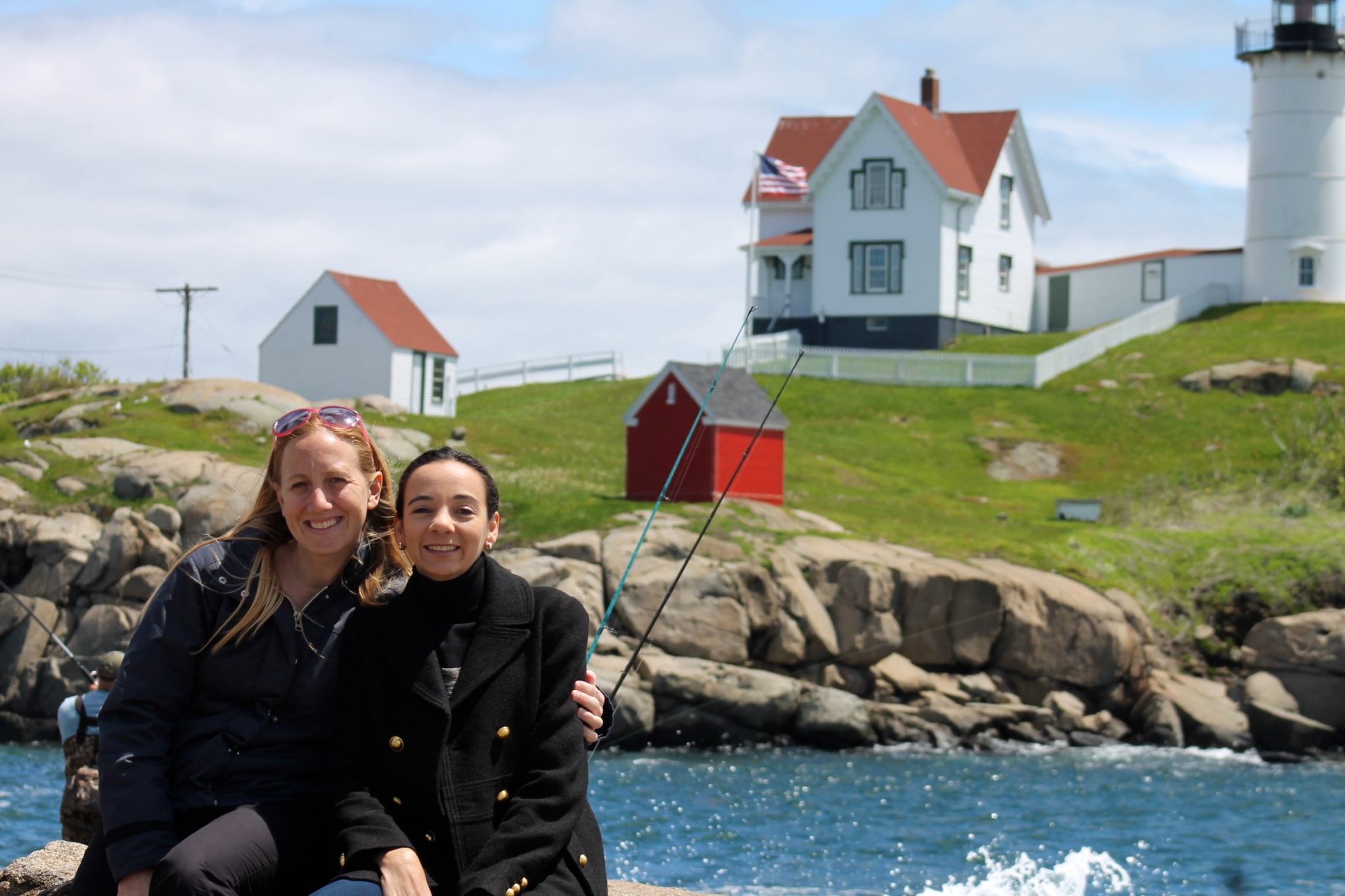 Nubble light house, visiting with friends from New England.