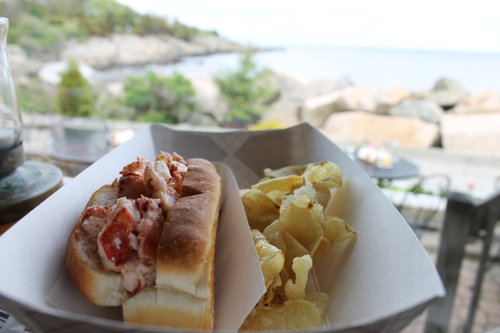 Ogunquit Maine Marginal Way Lobster Roll