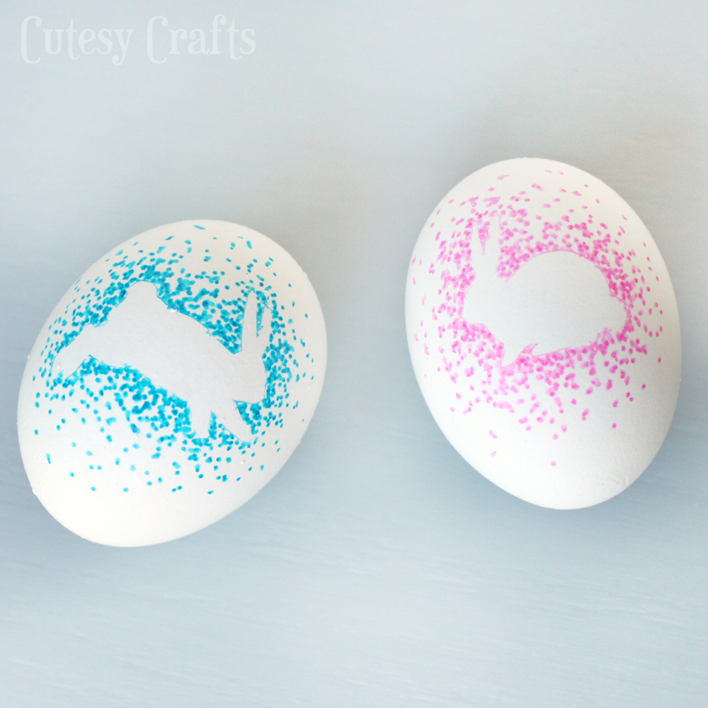 sharpie bunny Easter Eggs