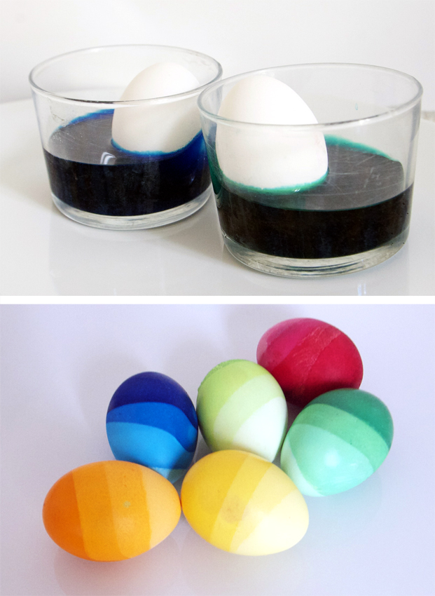 Easy Monochromatic Easter Eggs