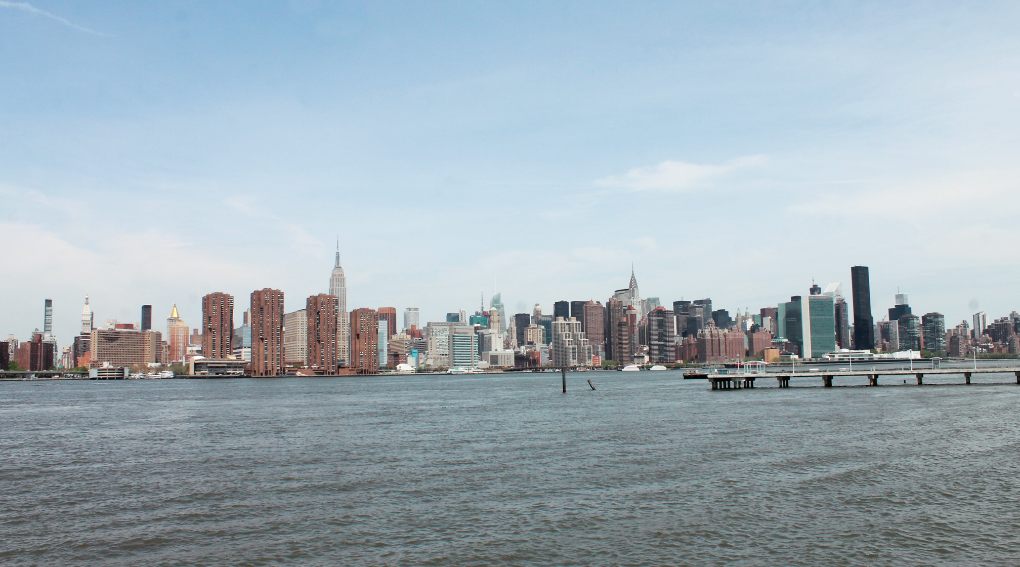View of Manhattan from Greenpoint Brooklyn