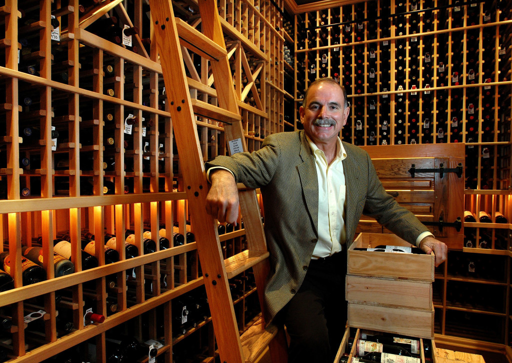 Richard Gonzmart in Wine Cellar Columbia Restaurant Ybor City. Photo courtesy of Columbia Restaurant.