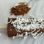 chocolate coconut popsicles